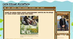 Desktop Screenshot of carlamcclafferty.com